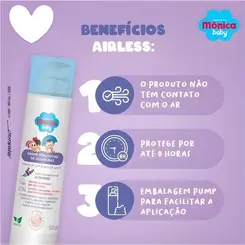 CREME PARA PREVENÇÃO DE ASSADURAS TURMA DA MONICA BABY ZINCO E LAVANDA - 50G