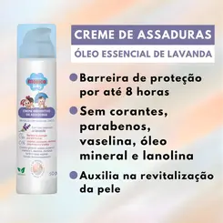 CREME PARA PREVENÇÃO DE ASSADURAS TURMA DA MONICA BABY ZINCO E LAVANDA - 50G