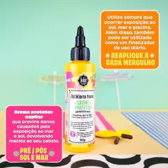 CREME PROTETOR LOLA - BEMDITA PRAIA PRE E POS SOL E MAR 90G