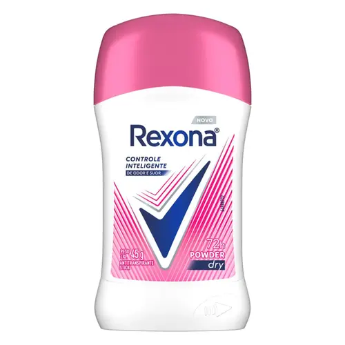 DESODORANTE REXONA STICK EM CREME POWDER DRY 45G