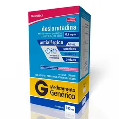 DESLORATADINA 0,5MG XAROPE 100ML