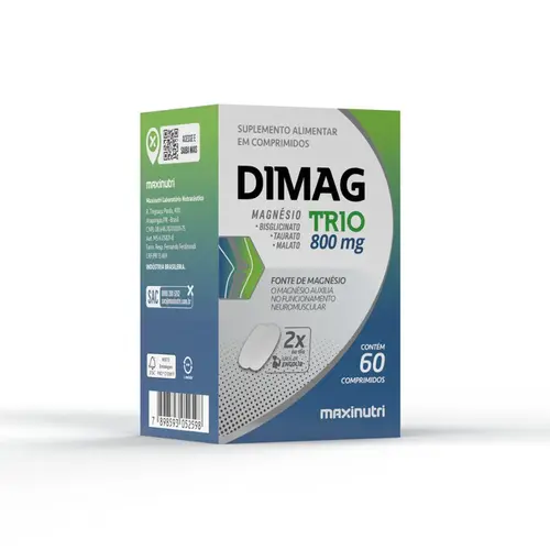 DIMAG TRIO 800MG MAXINUTRI 60 COMPRIMIDOS