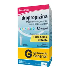 DROPROPIZINA 1,5MG XAROPE PEDIÁTRICO 120ML