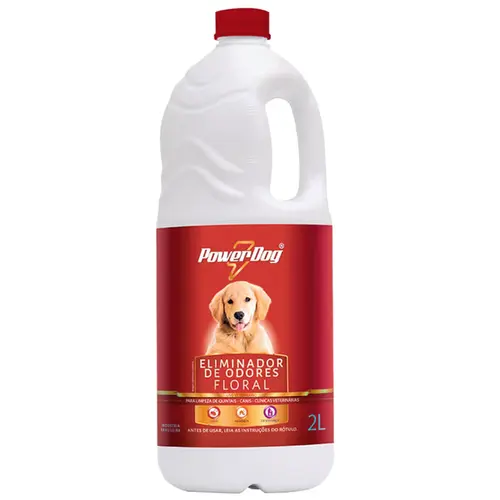 NEUTRALIZADOR E ELIMINADOR DE ODORES POWERDOG FLORAL 2L