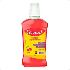 ENXAGUANTE BUCAL CARMED  CEREJA 250ML