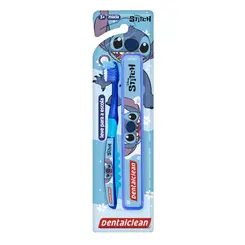 ESCOVA DE DENTE DENTALCLEAN STITCH MACIA COM ESTOJO
