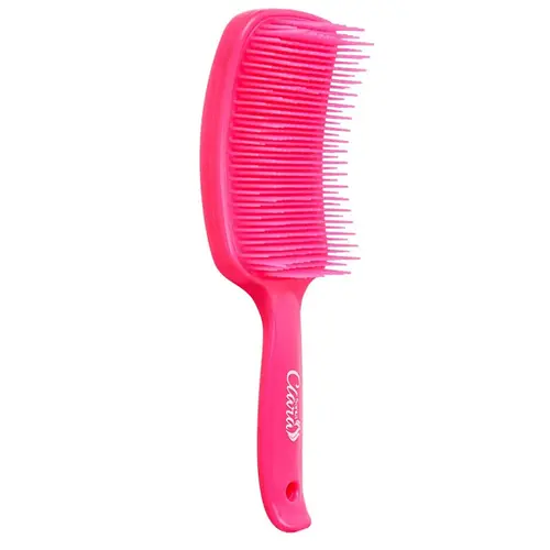 ESCOVA DE CABELO RAQUETE SANTA CLARA PINK