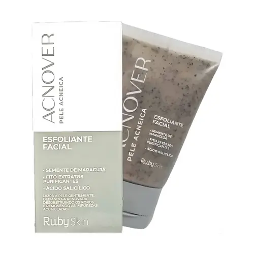 ESFOLIANTE FACIAL RUBY SKIN ACNOVER PELE ACNEICA 50G