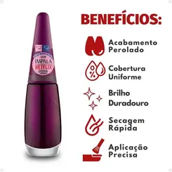 ESMALTE IMPALA MARATONANDO UMA NOVA TEMPORADA 7,5ML