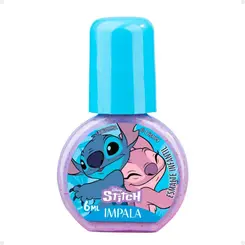 ESMALTE INFANTIL IMPALA STITCH GLITTER NUNCA ABANDONAR 6ML