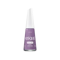 ESMALTE RISQUE CREMOSO ROXO SEM CRISE 8ML