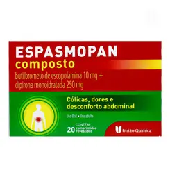 ESPASMOPAN COMPOSTO 20 COMPRIMIDOS
