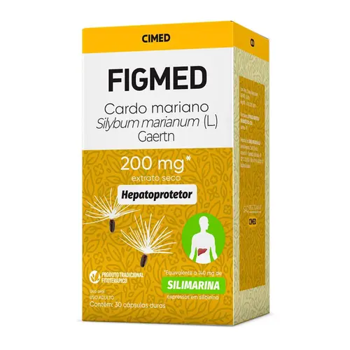 FIGMED CARDO MARIANO 200MG 30 CAPSULAS