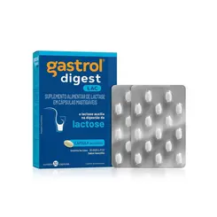 ENZIMA LACTASE GASTROL DIGEST LAC 30 CAPSULAS