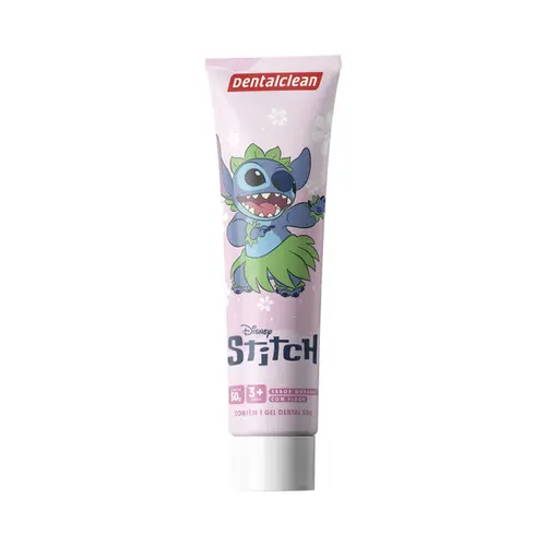 GEL DENTAL DENTALCLEAN STITCH MORANGO 50G