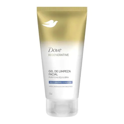 GEL DE LIMPEZA FACIAL DOVE REGENERATIVE PURIFICA E EQUILIBRA 150ML