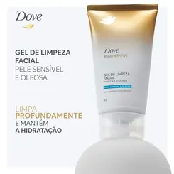 GEL DE LIMPEZA FACIAL DOVE REGENERATIVE PURIFICA E EQUILIBRA 150ML