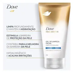 GEL DE LIMPEZA FACIAL DOVE REGENERATIVE PURIFICA E EQUILIBRA 150ML