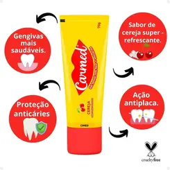 GEL DENTAL CARMED CEREJA 70G