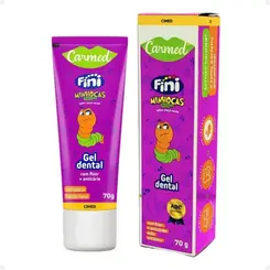 GEL DENTAL CARMED FINI MINHOCAS AZEDINHAS 70G