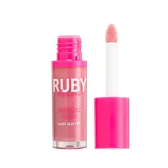 GLOSS LABIAL RUBY KISSES COLEÇÃO ELETRIC GLAZE - COR UNICORN