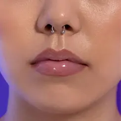 GLOSS LABIAL RUBY KISSES COLEÇÃO ELETRIC GLAZE - COR UNICORN