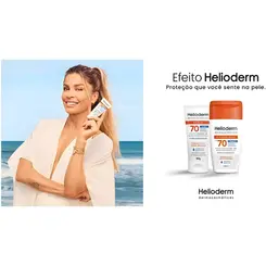 PROTETOR SOLAR CORPORAL HELIODERM 3 EM 1 FPS70 120ML