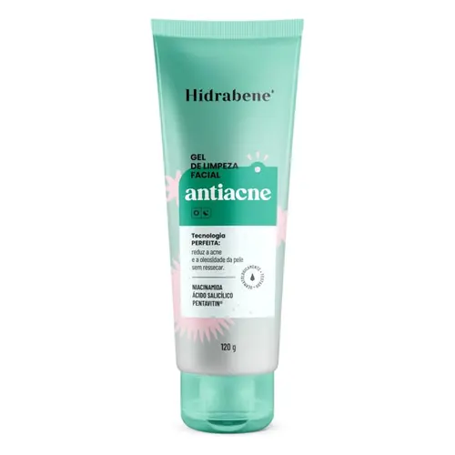 GEL DE LIMPEZA ANTIACNE HIDRABENE 120G