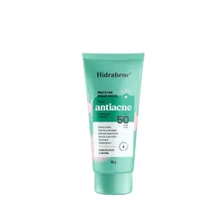 PROTETOR SOLAR FACIAL HIDRABENE ANTIACNE FPS50 COM 50G