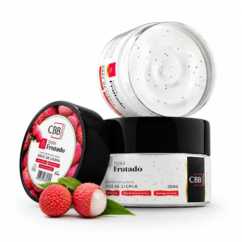 HIDRATANTE ESFOLIANTE DOCE DE LICHIA CBB 300G