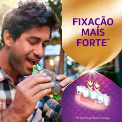 KIT COREGA ULTRA CREME FIXADOR DE DENTADURA MAX FIXAÇÃO + BLOQUEIO 2 UNIDADES 70G