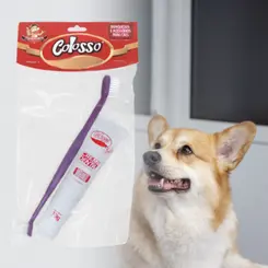 KIT DENTAL COLOSSO PET 11CM + GEL