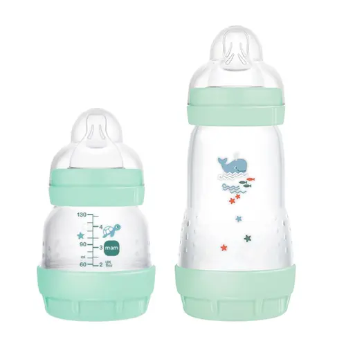 KIT MAMADEIRA MAM EASY START ANTICOLICA COR VERDE - 260ML + 130ML