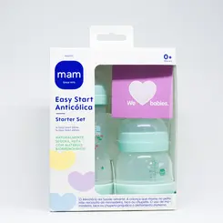 KIT MAMADEIRA MAM EASY START ANTICOLICA COR VERDE - 260ML + 130ML
