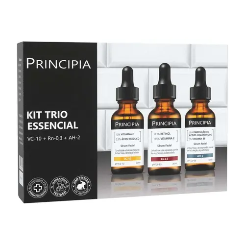 KIT PRINCIPIA SERUM ESSENCIAL AH-2 + VC-10 + RN-0,3