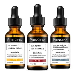 KIT PRINCIPIA SERUM ESSENCIAL AH-2 + VC-10 + RN-0,3
