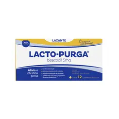 LACTO PURGA 5MG 12 COMPRIMIDOS
