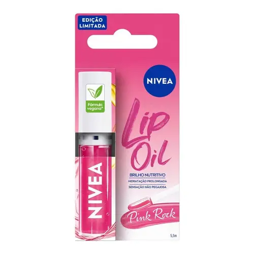 HIDRATANTE LABIAL LIP OIL NIVEA PINK ROCK 5,5ML