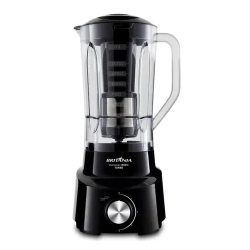 LIQUIDIFICADOR BRITANIA DIAMANTE 800 110V PRETO