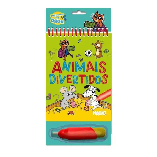 LIVRO AQUABOOK ANIMAIS