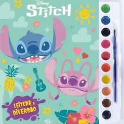 LIVRO AQUARELA STITCH