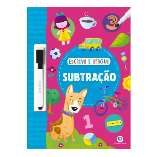 LIVRO ESCREVA E APAGUE SUBTRACAO