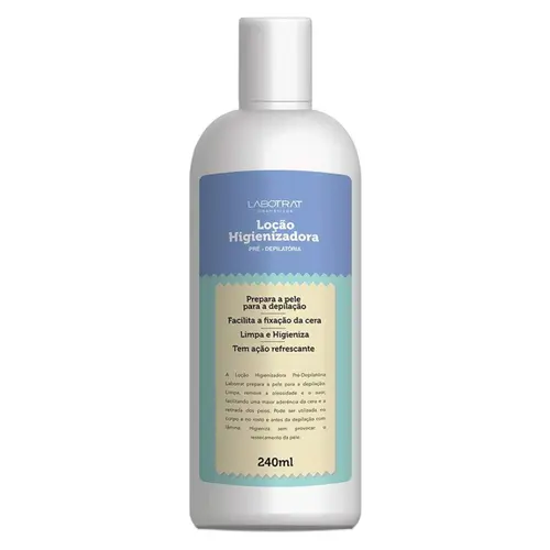 LOÇÃO HIGIENIZADORA PRÉ DEPILATÓRIA LABOTRAT 240ML