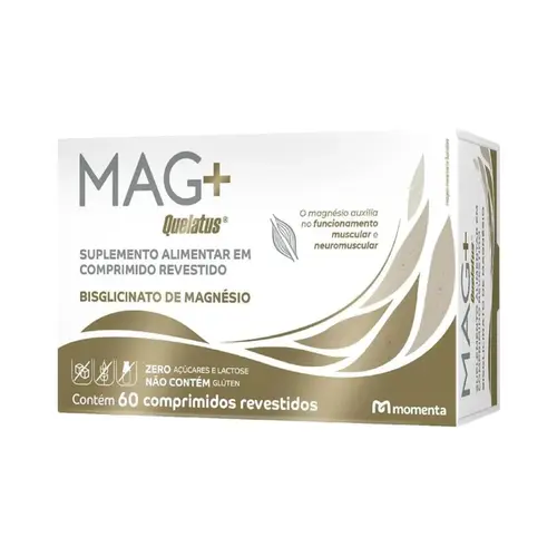 SUPLEMENTO ALIMENTAR MAG+ QUELATUS 60 COMPRIMIDOS