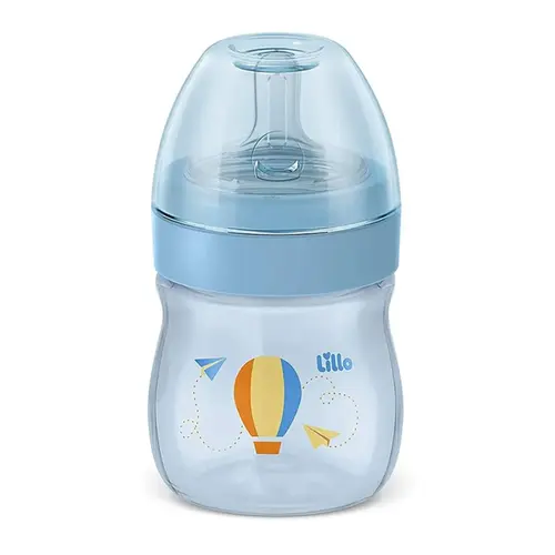 MAMADEIRA LILLO EVOLUTION PRIMEIROS PASSOS AZUL TAM 1 150ML