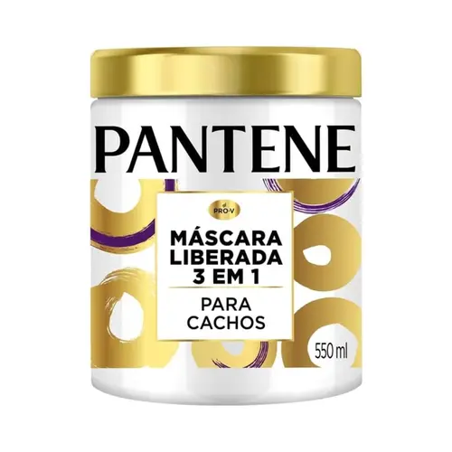 MASCARA PRÓ-VITAMINAS 3 EM 1 CACHOS PANTENE 550ML