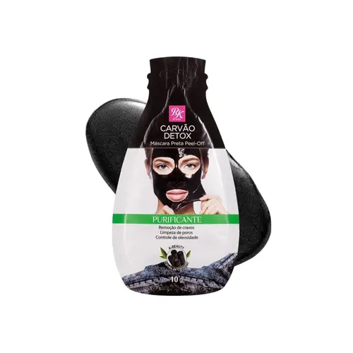 MASCARA CARVAO DETOX PEEL OFF RUBY KISSES 10 G