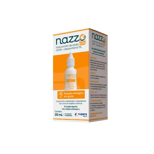 SOLUÇÃO OTOLÓGICA NAZZO OTO 20ML
