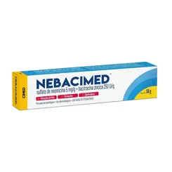 NEBACIMED SULFATO DE NEOMICINA 5MG + BACITRACINA ZINCICA 250UI POMADA 50G