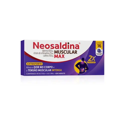 NEOSALDINA MUSCULAR MAX 600MG 16 COMPRIMIDOS